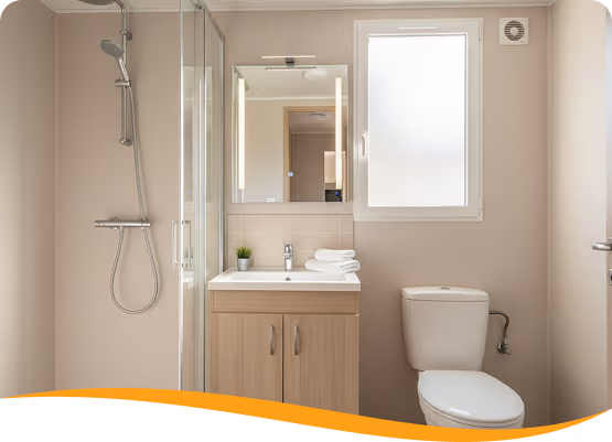 Salle d'eau mobil home